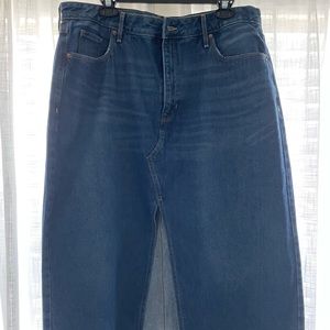 Gap Long Jean Skirt